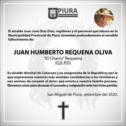 Defunción MPP Charro Requena