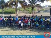 Regidores apoyan bicicleteada de 36 Km  a Curumuy