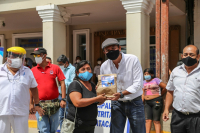 MPP entrega 3440 dosis ivermectina en Catacaos y Cura Mori