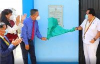 Inauguran obra de agua potable en el Centro Poblado Monte Castillo