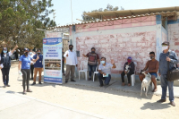 Alcalde Juan José Díaz Dios participa en campaña del cuidado de mascotas