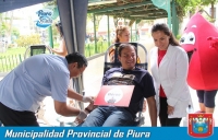 Municipalidad de Piura apoya campaña de donación de sangre