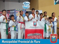 Alumnos de la Escuela Municipal de Piura se coronan Campeones en Taekwondo
