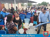 Abastecen de agua a moradores de San Rafael y La Obrilla