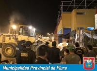 Desalojan puestos de ambulantes del Jr. Moretta del Complejo de Mercados